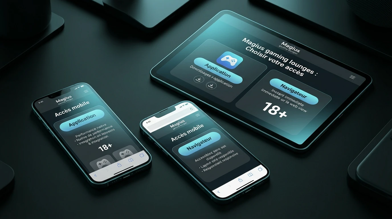 Magius propose-t-il une application mobile ?