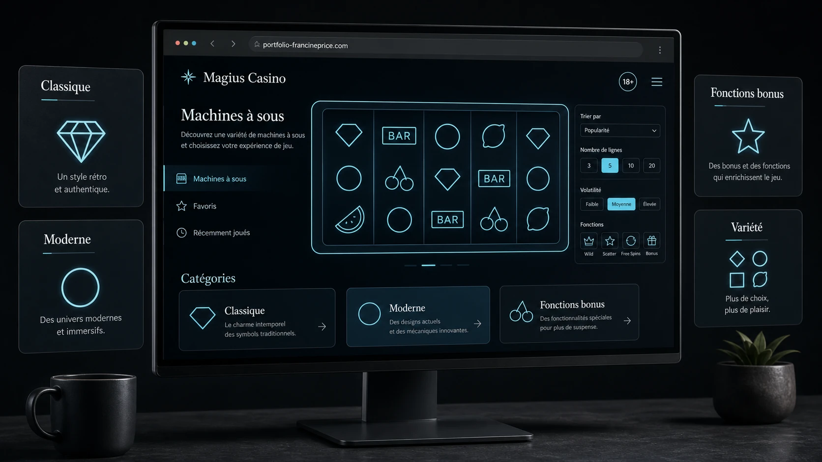 Machines à sous en ligne