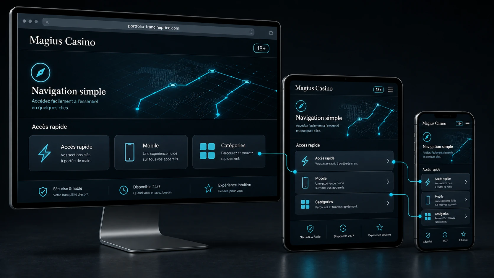 Casino Magius en ligne : accessibilité et simplicité d’utilisation